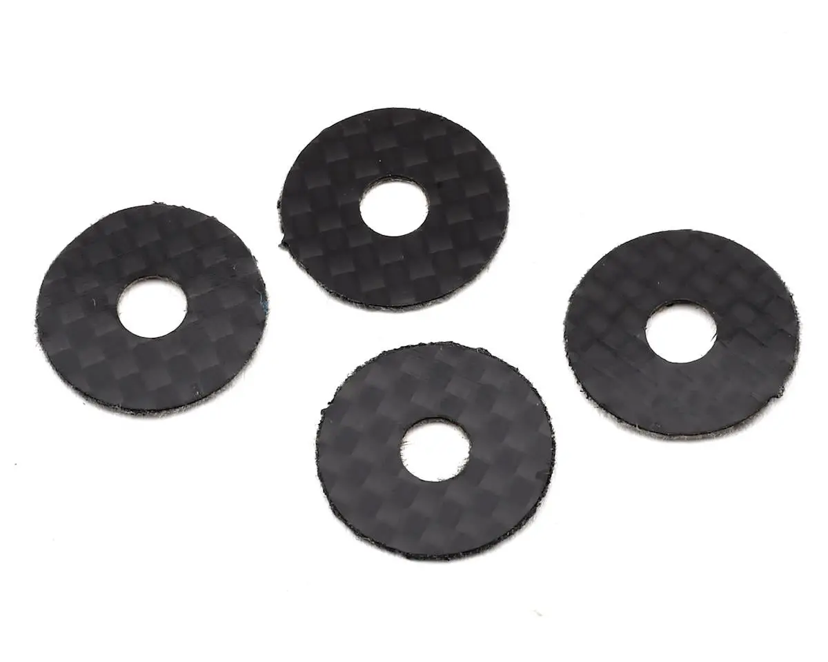 1Up Racing 1Up10402 1/10 Sized 5Mm Carbon Fiber Body Washers (4) 10402 1