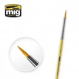 Amig 8614 2 Syntetic Round Brush 1