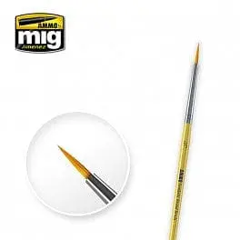 Amig 8612 2/0 Syntetic Round Brush 1