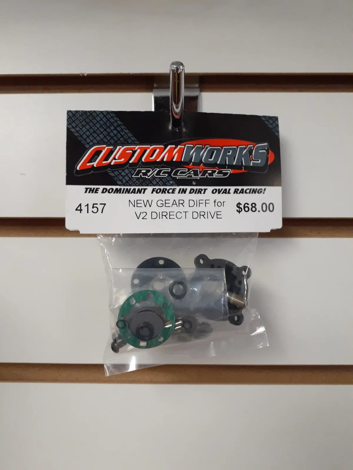 Custom Works 4157 Gear Diff For V2 Direct Drive 1