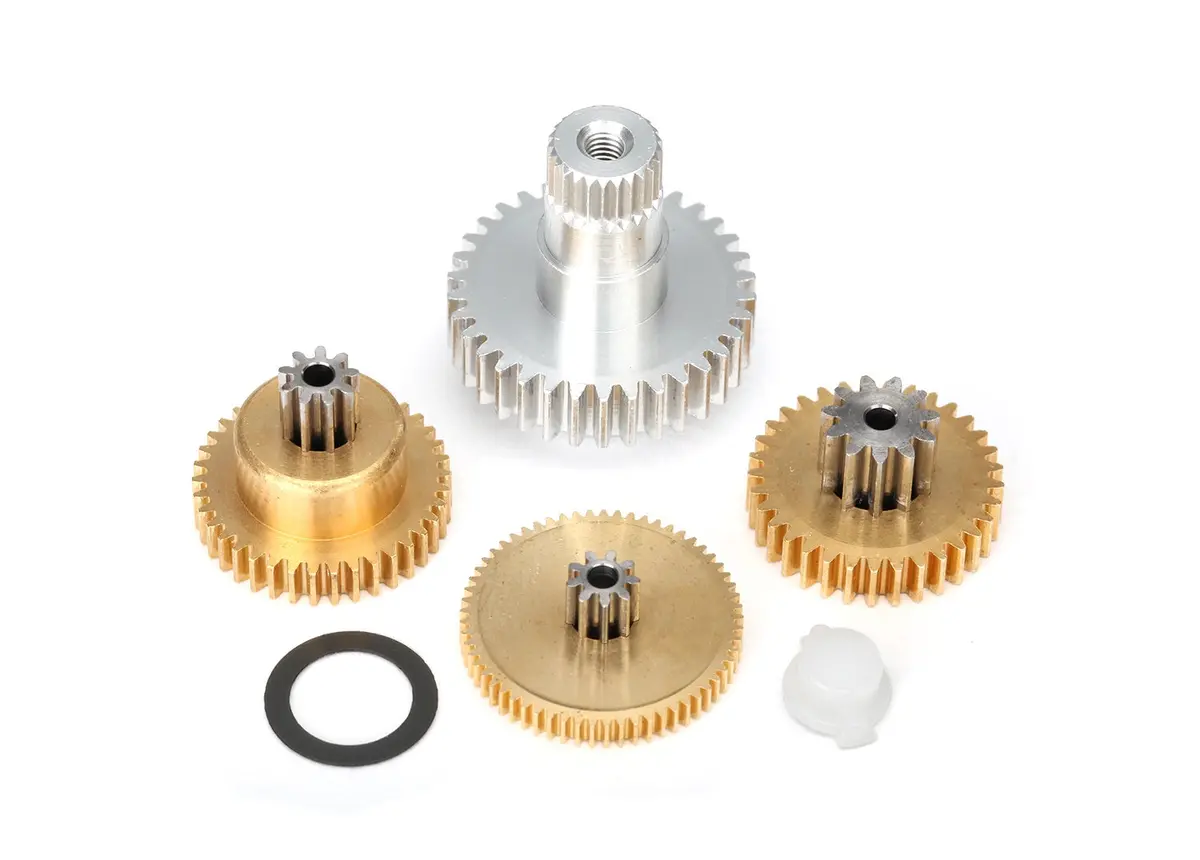 Traxxas 2087X Gear Set, Metal (For 2085 & 2085X Servos) 0.076 1