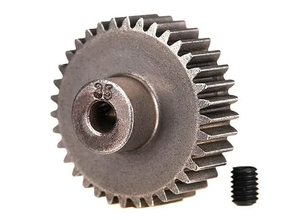 Traxxas 2435 - Gear, 35-T Pinion (48-Pitch)/ Set Screw 1
