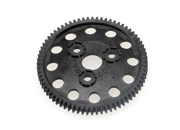 Traxxas 4472R Spur Gear, 72-Tooth (0.8 Metric Pitch, Compatible With 32-Pitch) 0.03 1