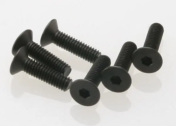 Traxxas 2546 - Screws, 4X15mm Countersunk Machine (Hex Drive) (6) 1
