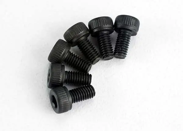 Traxxas 2554 - Screws, 3X6mm Cap-Head Machine (Hex Drive) (6) 1