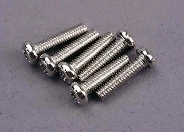 Traxxas 2561 - Screws, 3X12mm Roundhead Machine (6) 1