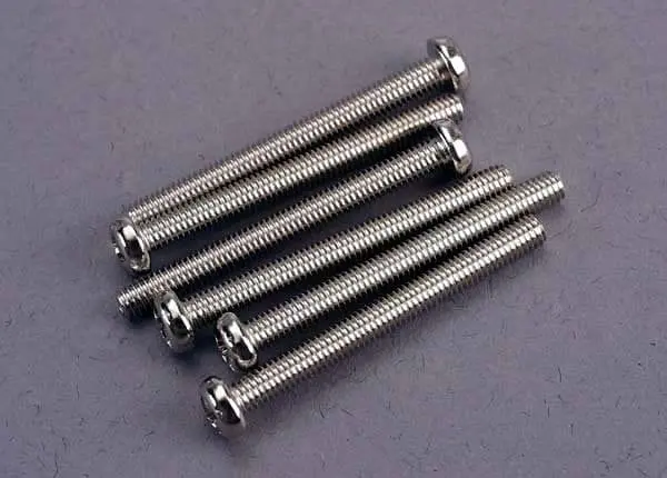Traxxas 2572 - Screws, 3X30mm Roundhead Machine (6) 1