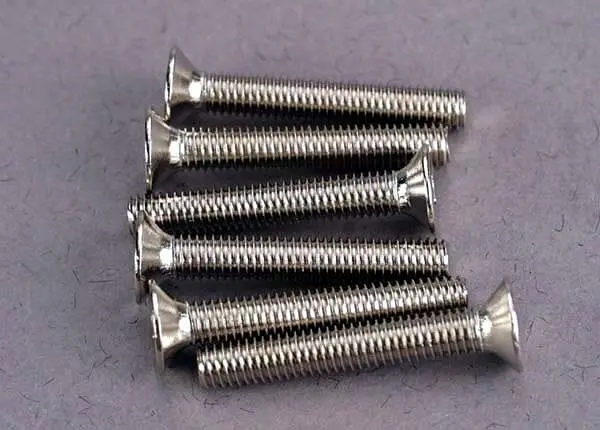 Traxxas 2590 - Screws, 3X20mm Countersunk Machine Screws (6) 1