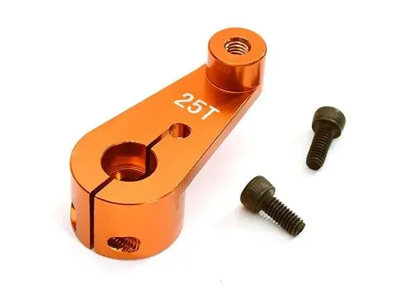 Integy C28808orangebillet Machined 25T Servo Arm For Arrma 1/8 Kraton 6S Blx 1