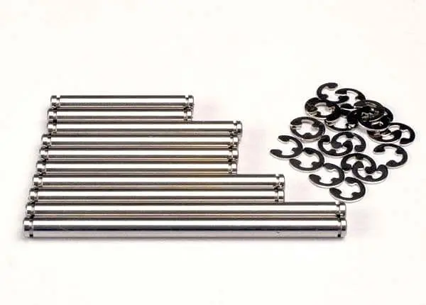 Traxxas 2739 - Suspension Pin Set, Stainless Steel (W/ E-Clips) 1