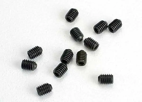Traxxas 2743 - Set (Grub) Screws, 3Mm Hardened (12) 1
