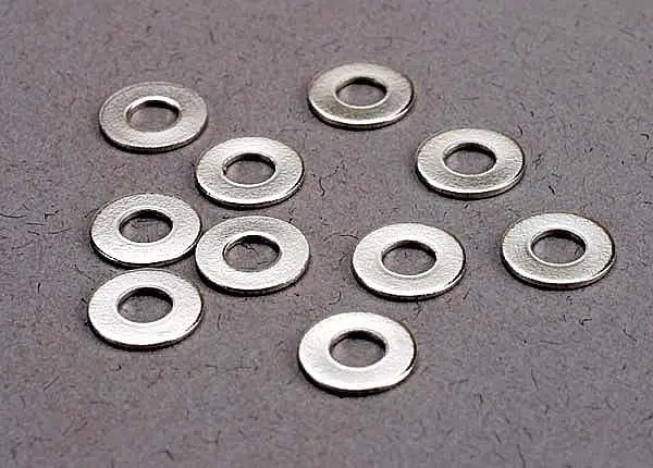 Traxxas 2756 - Washers, 3X7 Flat Metal (10) 1