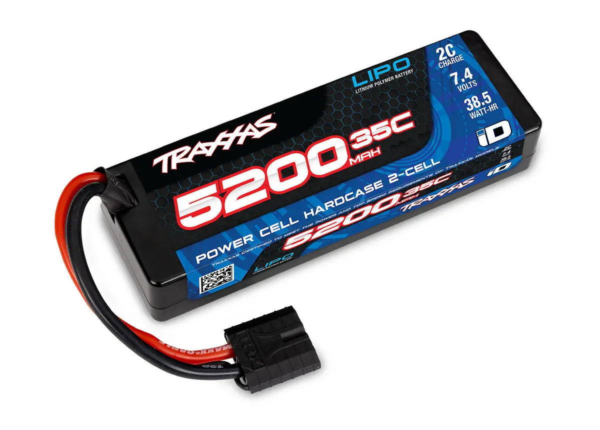 Traxxas 2844R 2S Lipo 5200Mah 7.4V 35C 2844R Hard Case 1