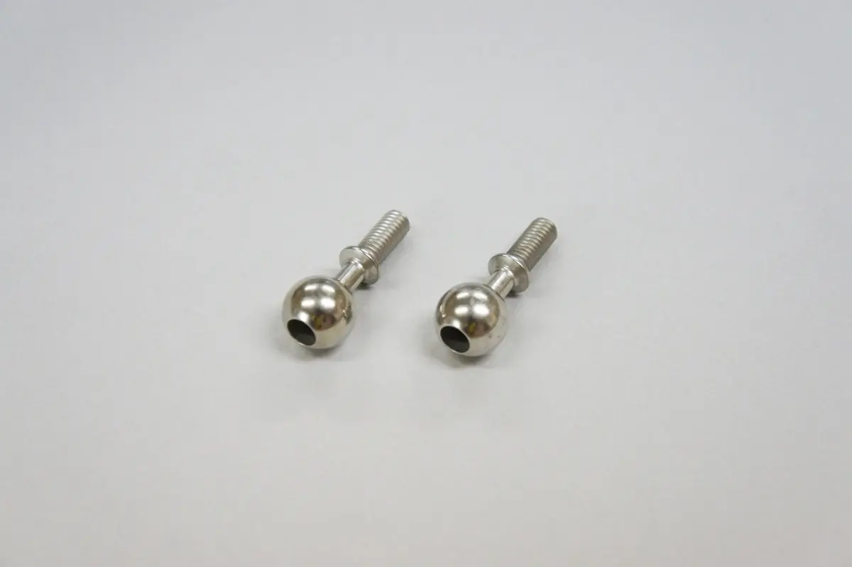 Mugen E2123 Steel Kingpin Balls (2) 1