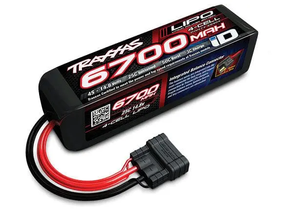 Traxxas 2890X - 6700Mah 14.8V 4-Cell 25C Lipo Battery 1
