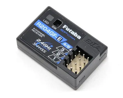 Futaba R204gf-E S-Fhss High Voltage 4-Channel 2.4Ghz Micro Receiver 1