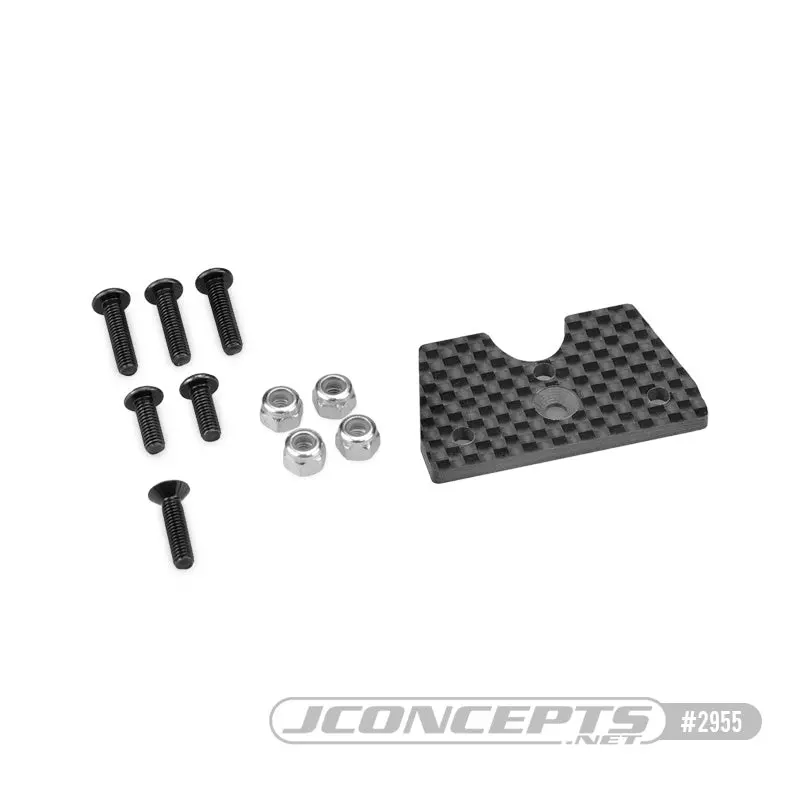 Jconcepts F2 Truggy Body Mount Adaptor, Carbon Fiber Tekno  Nt48 2.0 - Bruggy Body 1