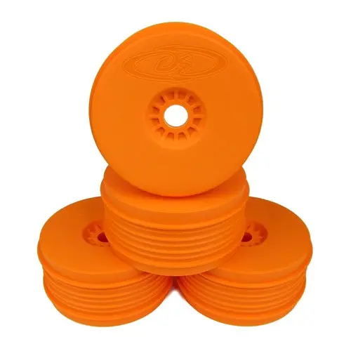 De Racing Der-Psb-8O Speedline Plus Wheels For 1/8 Buggy / Orange 1