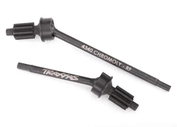 Traxxas 8062 Axle Shaft, Front, Heavy Duty (Left & Right)/ Portal Drive Input Gear (Machined) (2) (Assembled) 1