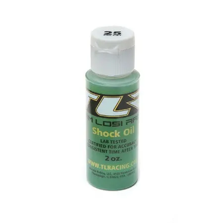 Losi Tlr74004 Silicone Shock Oil, 25 Weight, 2 Oz 1