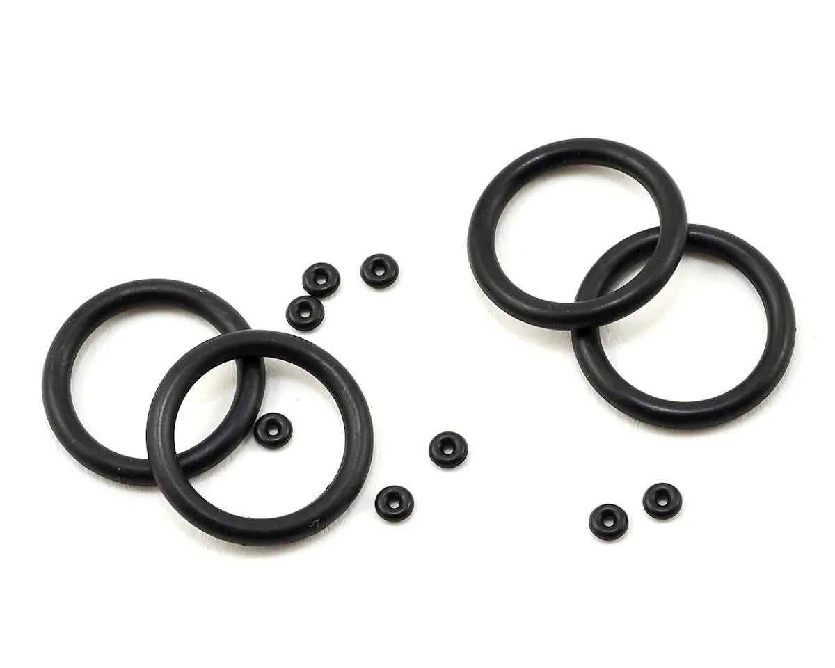 Tekno Tkr6714 Emulsion O-Ring Set (4X Cap Seals, 8X Emulsion O-Rings, For 13Mm Shocks) 1