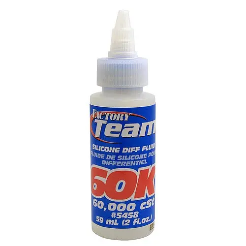 Team Associated 5458 Ft Silicone Diff Fluid, 60,000 Cst 1