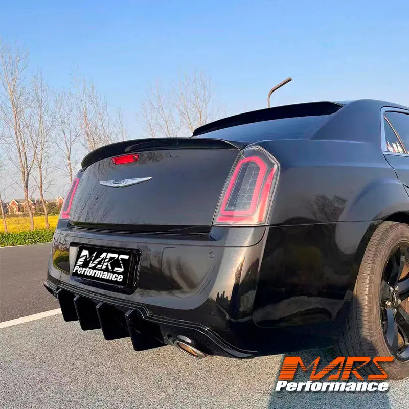 Performance Rear Bumper Bar Diffuser Bodykit For Chrysler 300 Lx Srt-8 2012-2015 1
