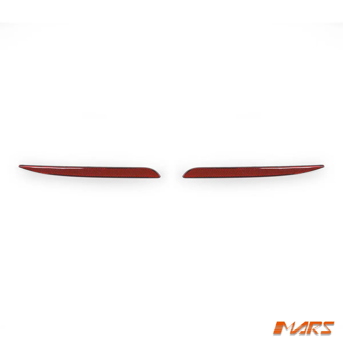 Pair Of Red Rear Bumper Bar Reflectors For Chrysler 300 Lx Srt 2015-2021 1