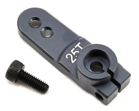 Tekno Tkr5253b Aluminum Servo Horn (25T Spline, M3 Clamp, Double Hole Arm) 1
