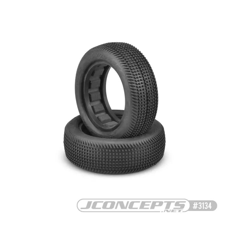 Jconcepts 3134-02 Sprinter 2.2  Green Compound (Fits 2.2" 1/10Th 2Wd Buggy Front Wheel) 1