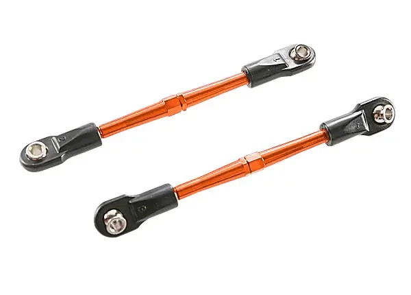 Traxxas 3139T Turnbuckles, Aluminum (Orange-Anodized), Toe Links, 59Mm 1