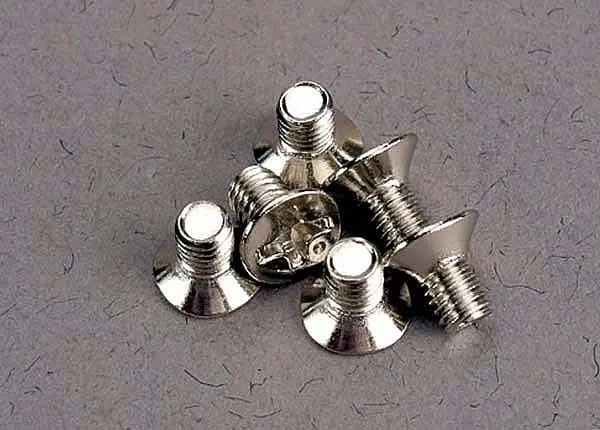 Traxxas 3165 - Screws, 3X5mm Countersunk Machine (6) 1