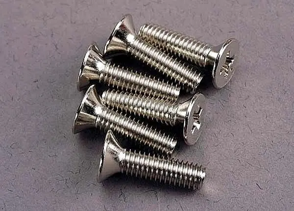 Traxxas 3167 - Screws, 4X15mm Countersunk Machine (6) 1