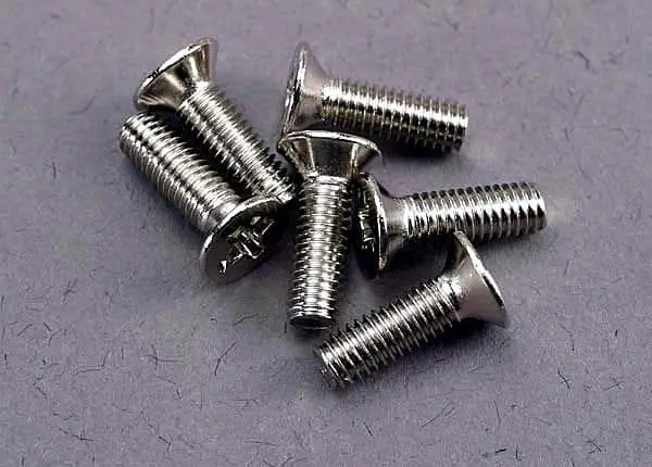 Traxxas 3177 - Screws, 3X10mm Countersunk Machine (6) 1
