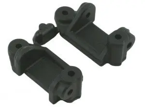 Rpm 80712 30 Deg Caster Block Set (Black) (2) (Rustler, Stampede, Slash) 1