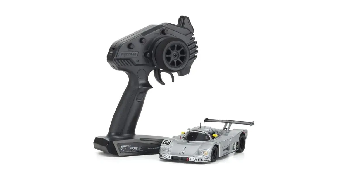 Kyosho Mini-Z Rwd Series Ready Set Sauber-Mercedes Gruppe-C-Rennsportwagen C9, Nr.63, Lm 1989 32353S 1