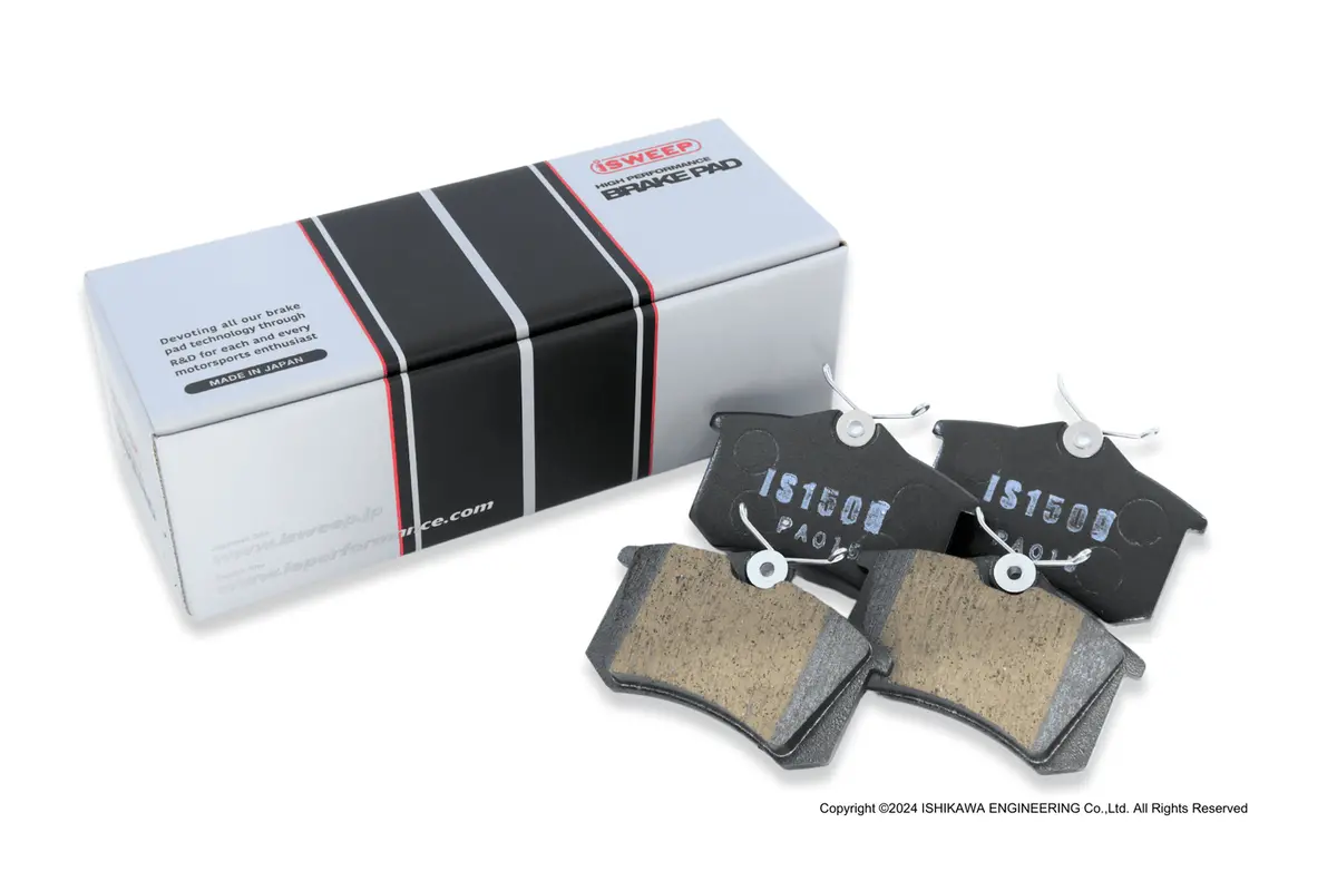 Isweep Brake Pads | Rear • Pq34/Pq35 Beetle/Jetta Mk4/Mk5/Mk6 1