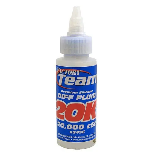 Team Associated 5456 Ft Silicone Diff Fluid, 20,000 Cst 1
