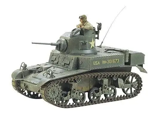 35042 U.S. M3 Stuart Light Tank Kit - Ca142 1