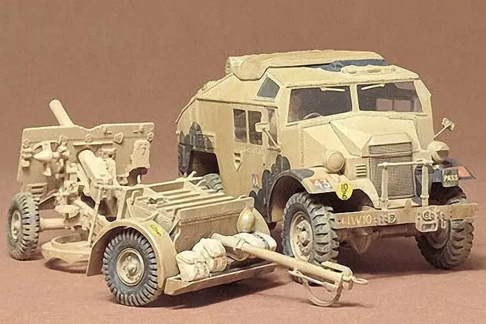 35044 British 25 Pndr Gun/Quad Kit 1