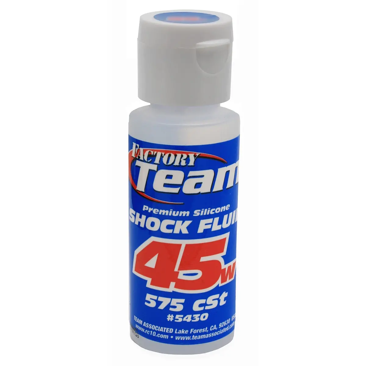 Team Associated 5430 Silicone Shock Fluid 45 Weight/575Cs 1