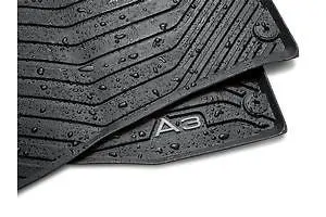 All Weather Rubber Floor Mats Audi A3 8V 1