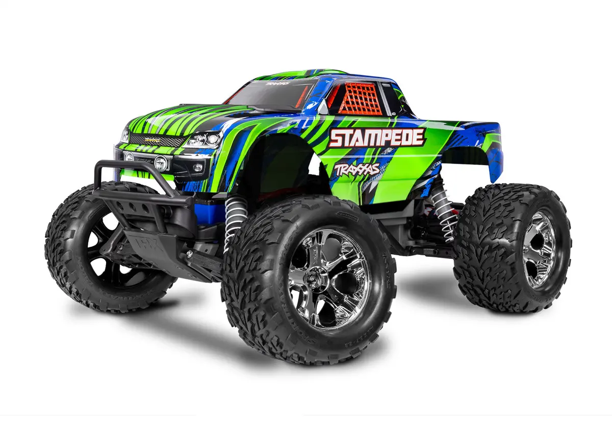 Stampede 2Wd Hd W/Usb-C Model 36254-8 (Green) 1