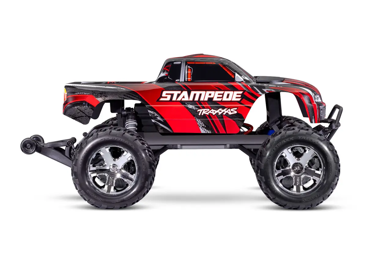 Stampede 2Wd Hd W/Usb-C Model 36254-8 (Red) 1