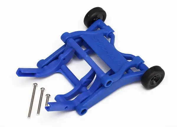 Traxxas 3678X - Wheelie Bar, Assembled (Blue) 1