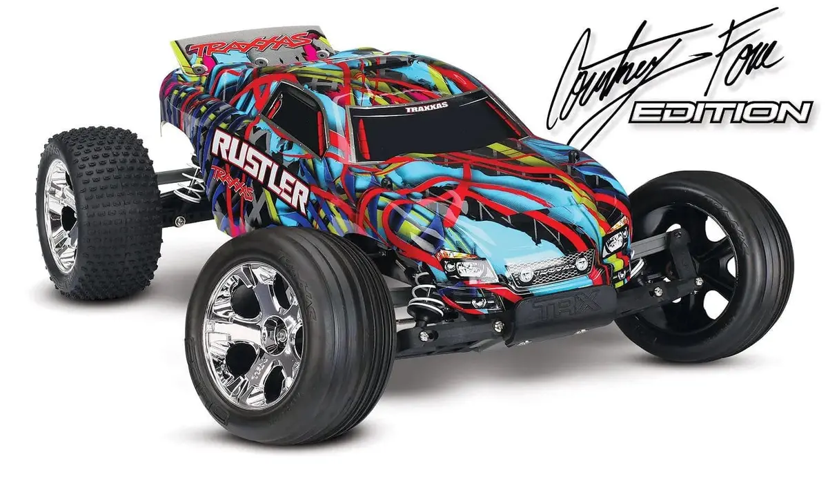 37054-1 Rustler Rtr W/Xl-5 Esc 1