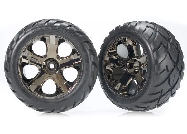 Traxxas 3776A - Tires & Wheels, Assembled 1