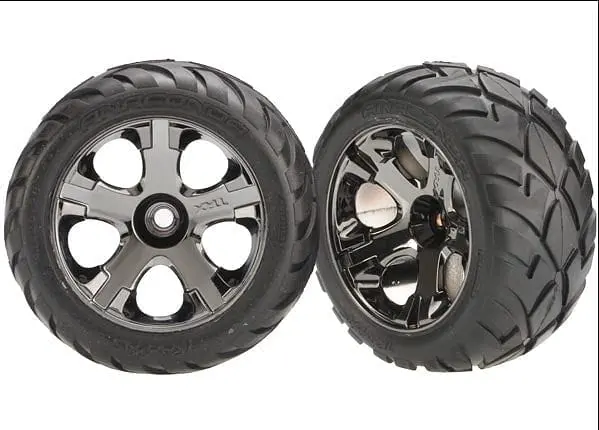 Traxxas 3777A - Tires & Wheels, Assembled, Glued 1