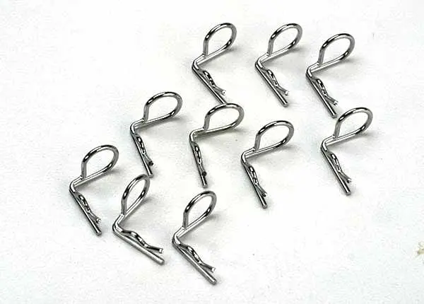 Traxxas 3935 - Body Clip (Mounting Clip), Angled, 90-Degrees (10) 1