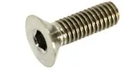 Bolt | M5-0.8X16 Socket Flat Head • Stainless A2-70 1